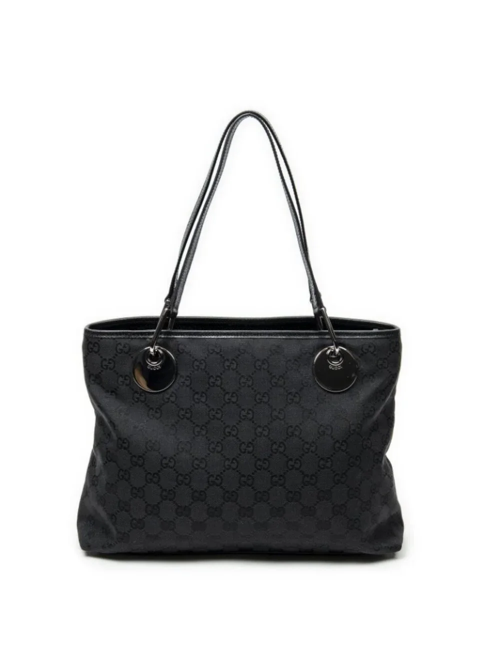 Gucci Eclipse Tote Black GG Canvas - Picture 5 of 10